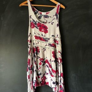 Free People floral slip dress